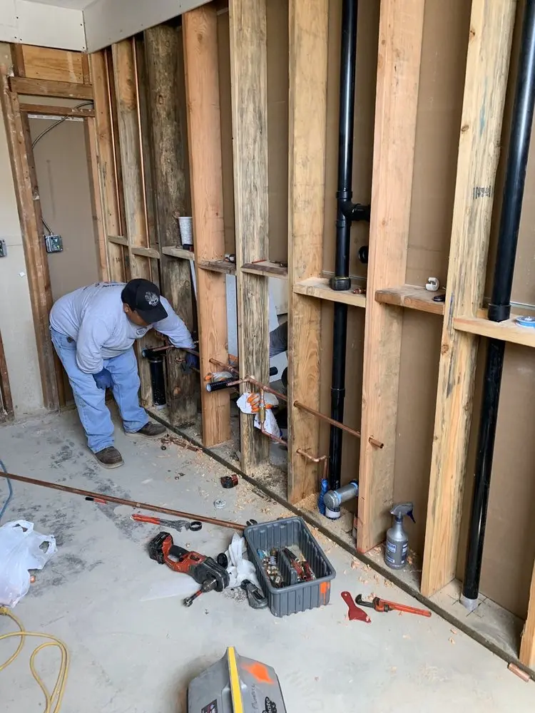 Commercial rough-in plumbing for Gas Line Repair in Middleburg Heights